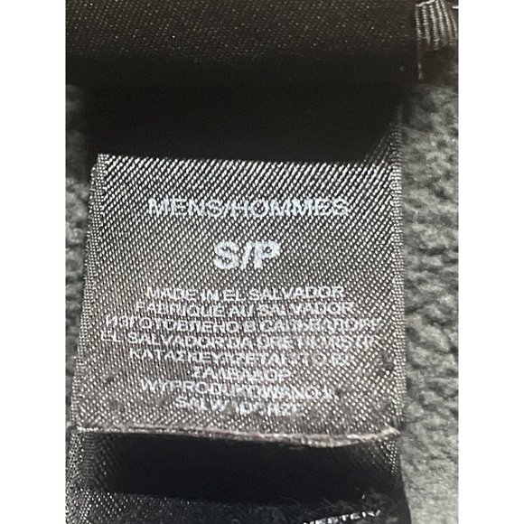 Mens Size Small The North Face Fleece Jacket Coat Blue Grey - Picture 14 of 15